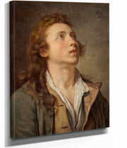 Study Of A Young Man by Jean Baptiste Greuze