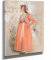 Study Of A Young Neapolitan Woman In Rome by John Frederick Lewis