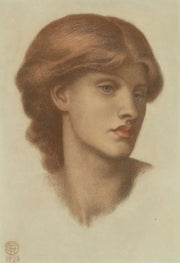 Study Of Alexa Wilding by Dante Gabriel Rossetti