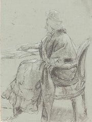 Study Of An Elderly Woman For Disobedience Discovered by James Ward