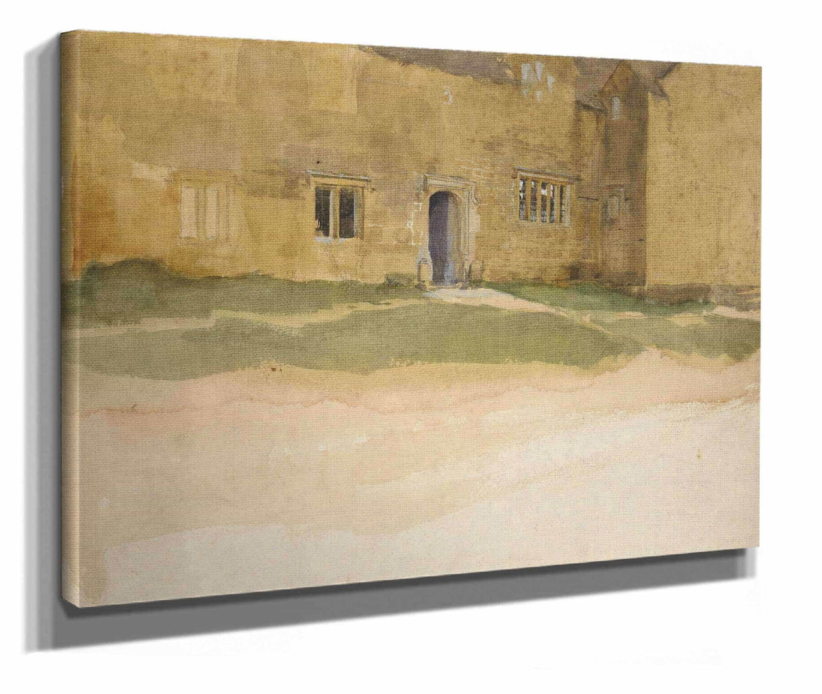 Study Of An English Medieval House by Edwin Austin Abbey