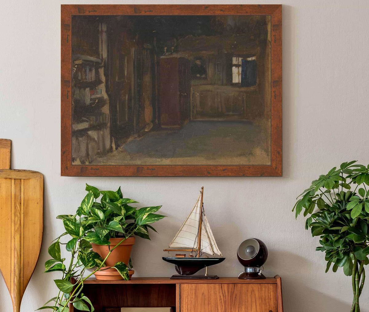 Study Of An Interior by Edwin Austin Abbey