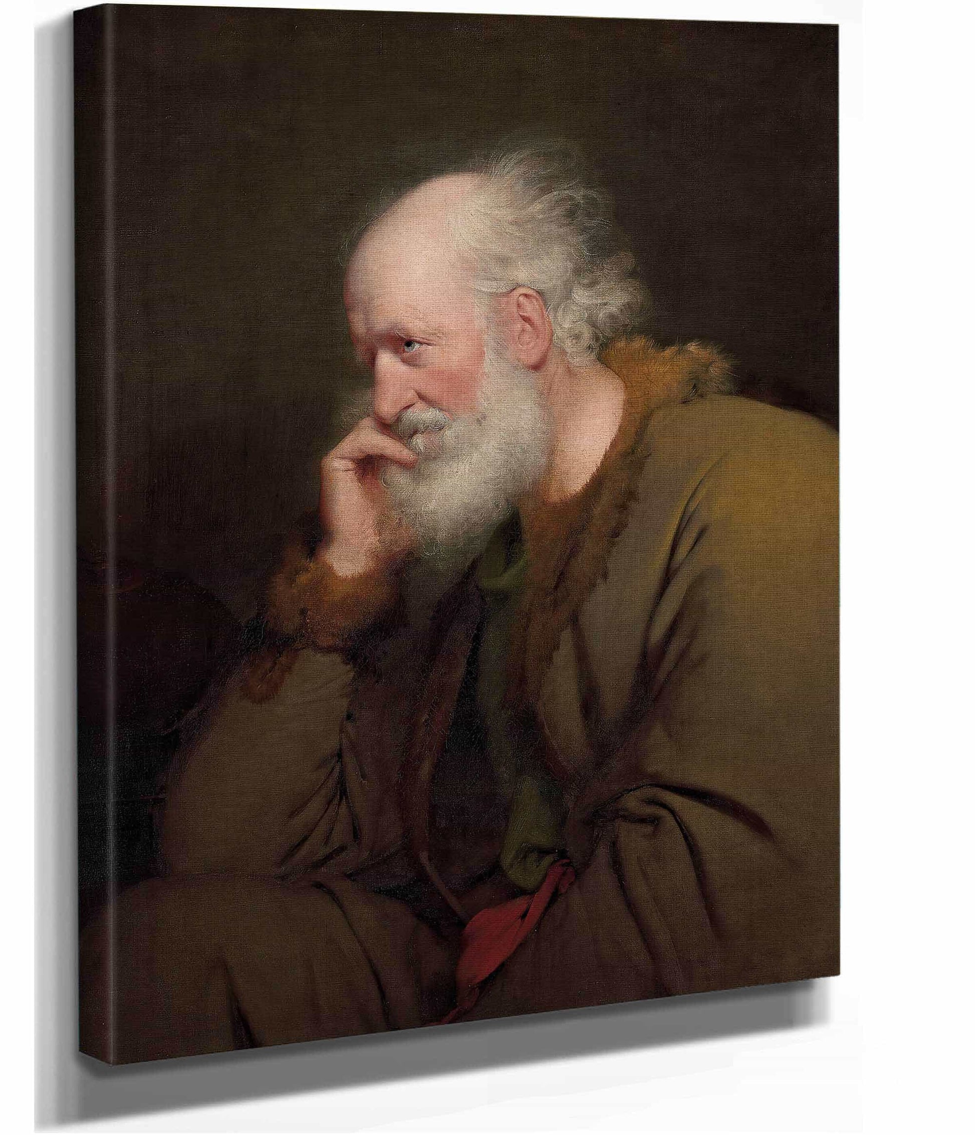 Study Of An Old Man by Joseph Wright Of Derby