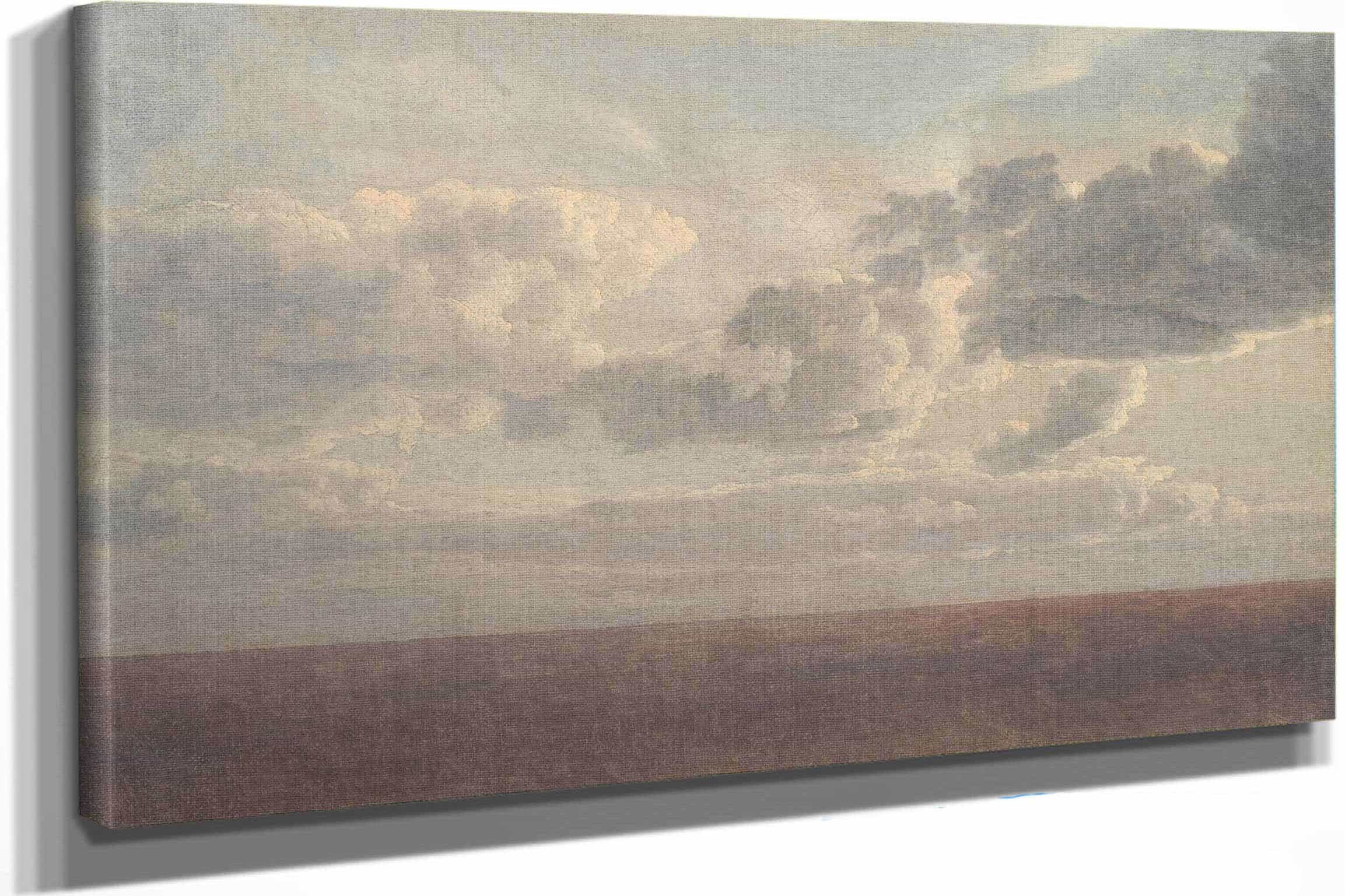 Study Of Clouds Over The Sea by Christoffer Wilhelm Eckersberg
