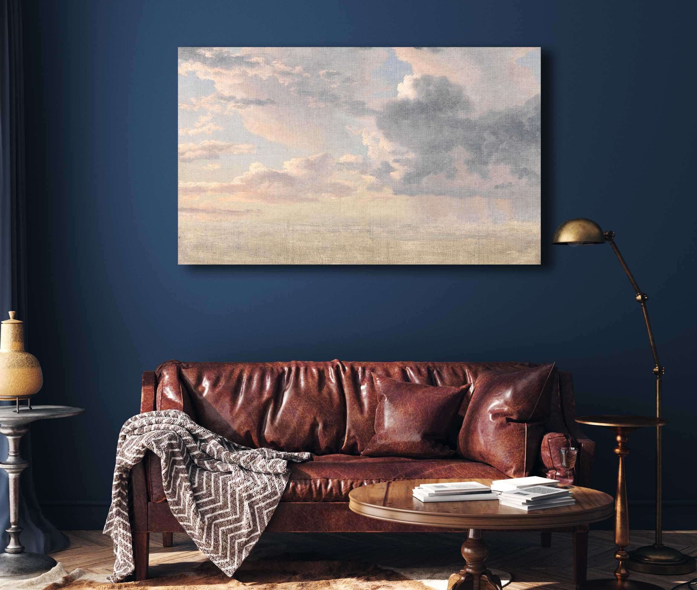 Study Of Clouds Over The Sound by Christoffer Wilhelm Eckersberg