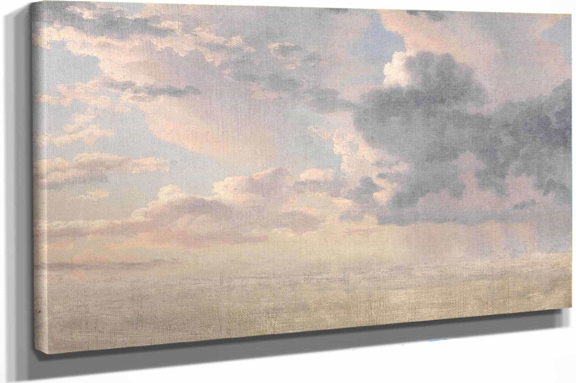 Study Of Clouds Over The Sound by Christoffer Wilhelm Eckersberg