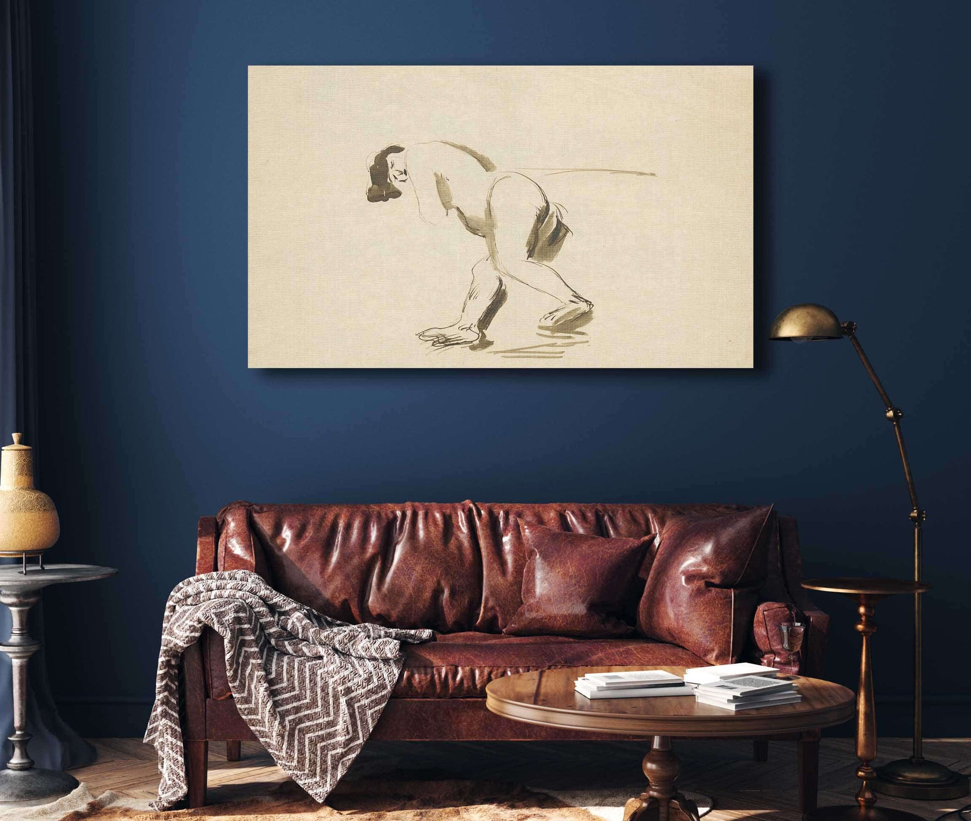 Study Of Female Nude by Cyprian Majernik