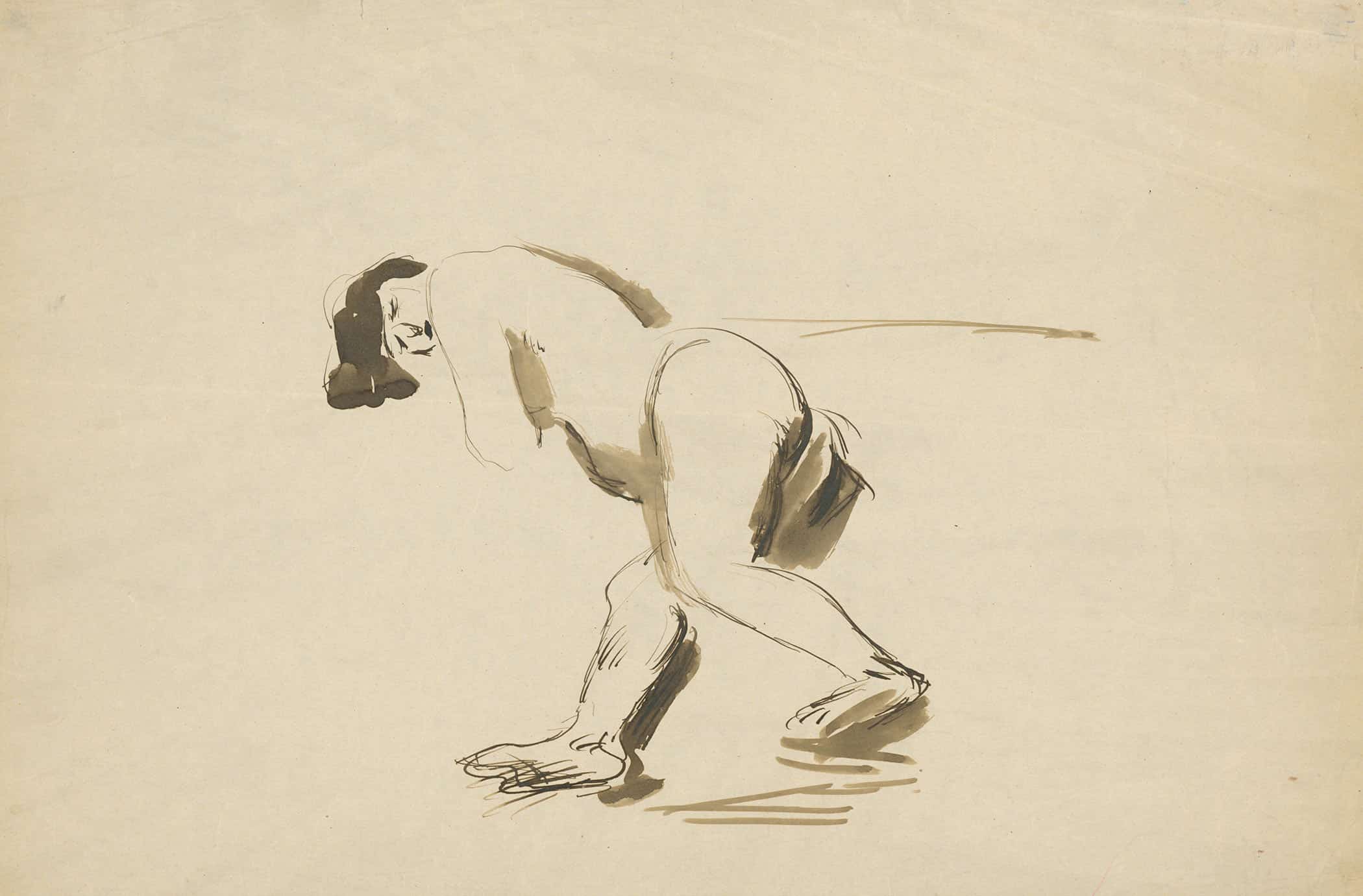 Study Of Female Nude by Cyprian Majernik