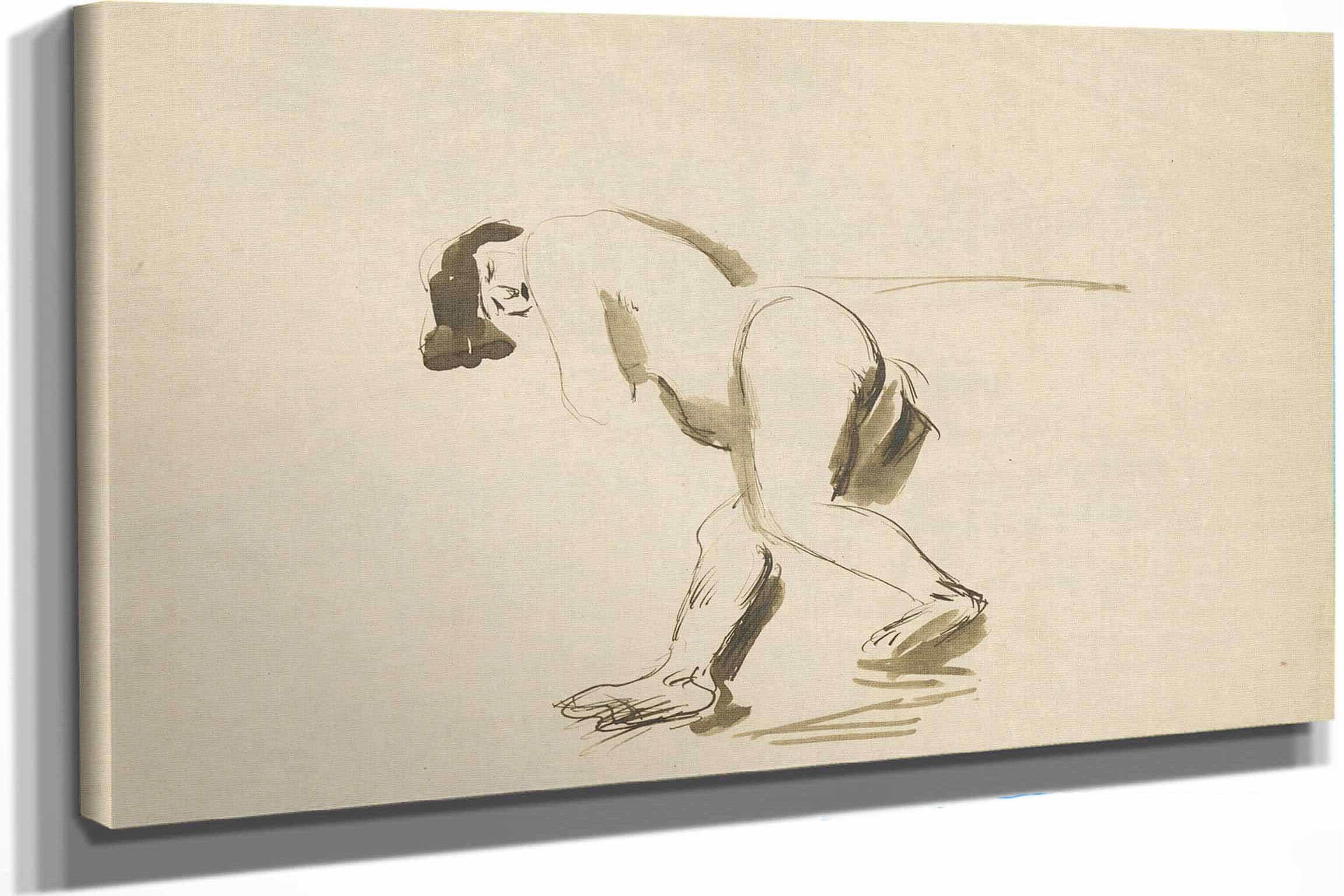 Study Of Female Nude by Cyprian Majernik