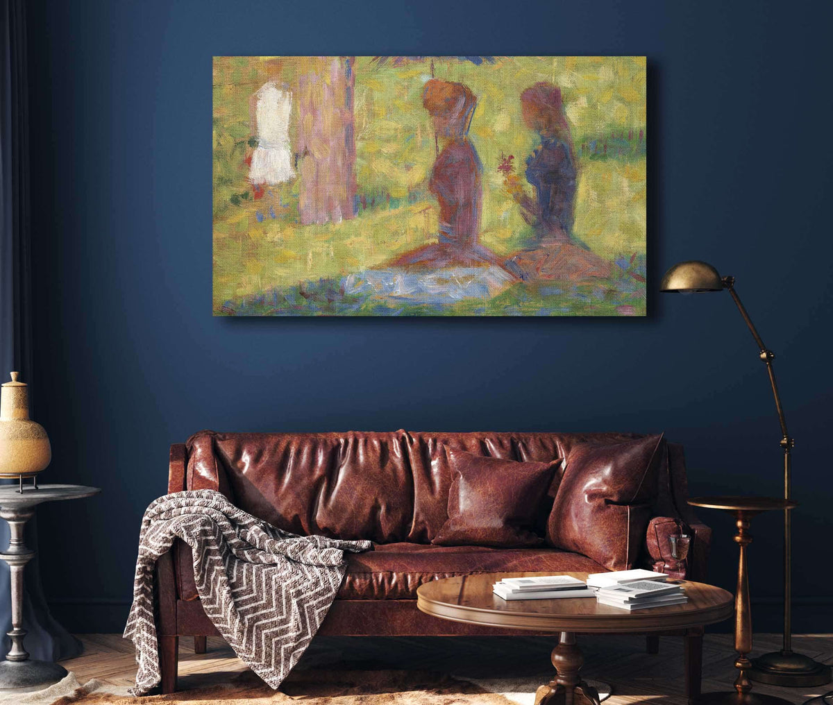 Study Of Figures For La Grande Jatte by Georges Seurat