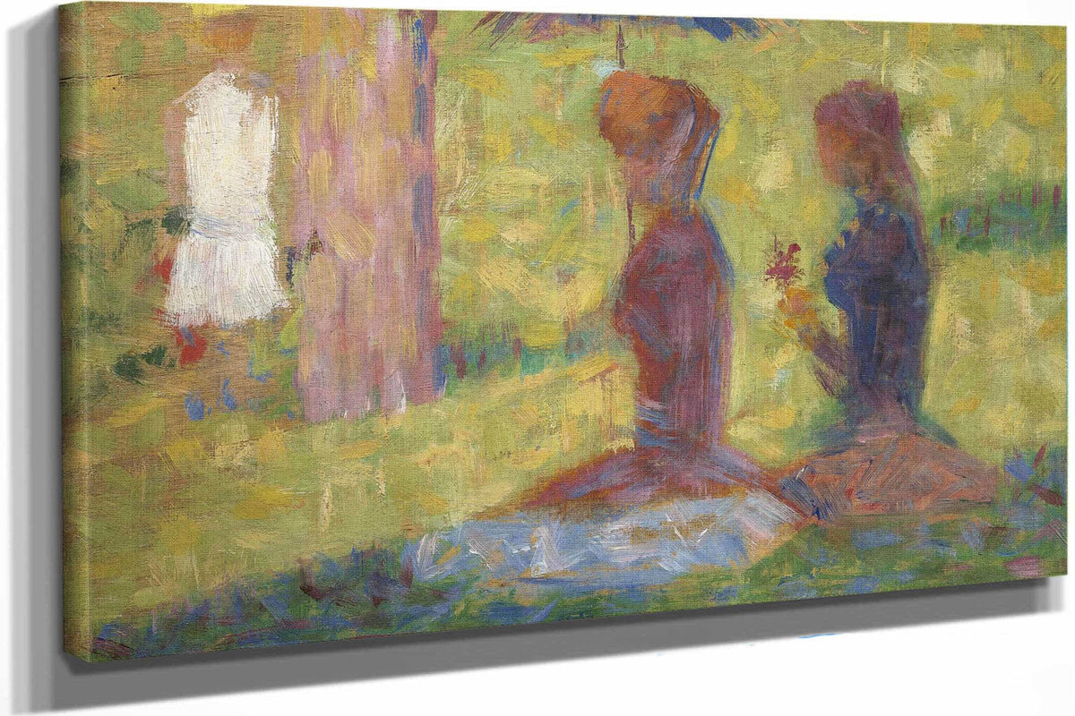 Study Of Figures For La Grande Jatte by Georges Seurat