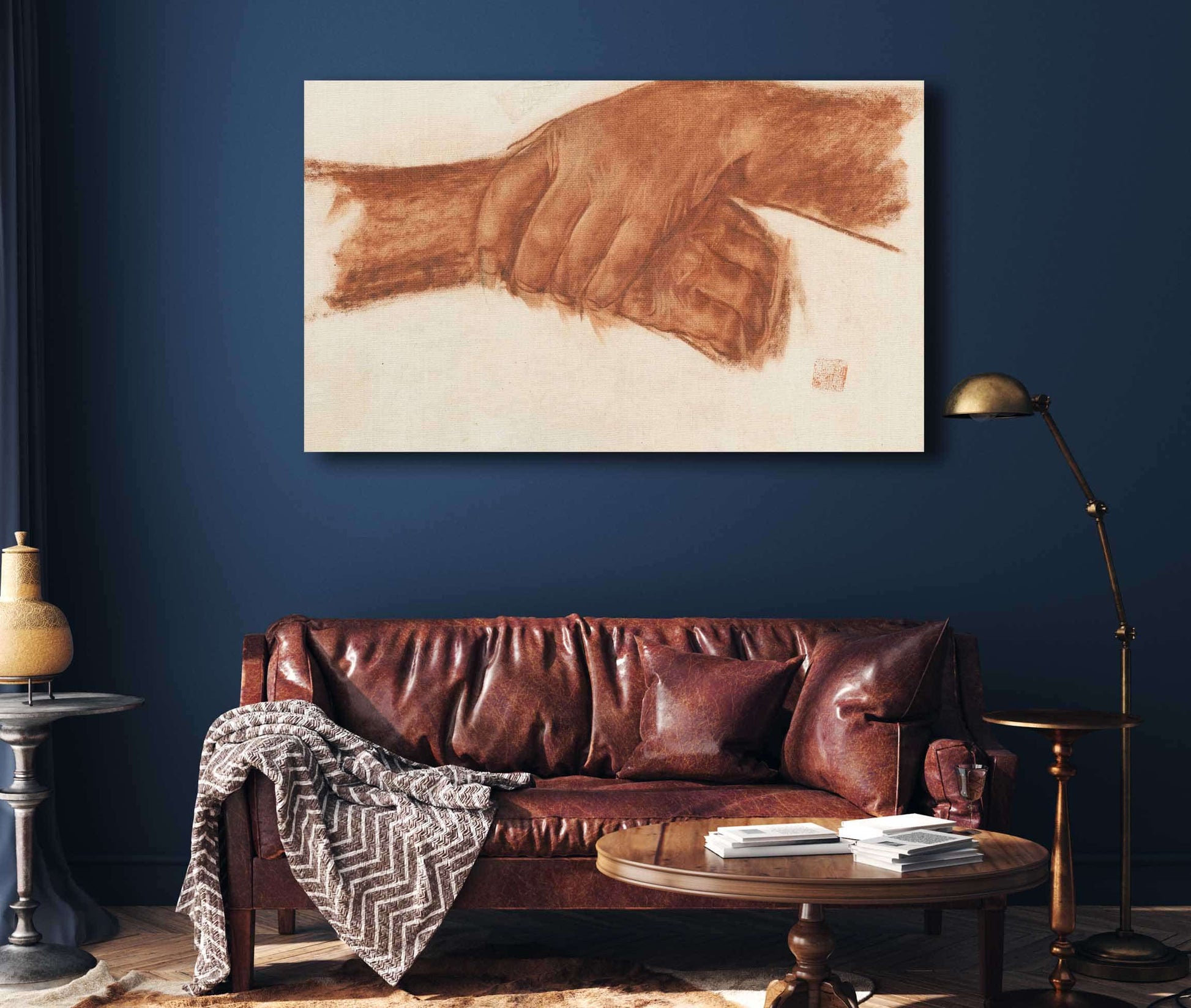 Study Of Hands By Alexander Evgenievich Yakovlev