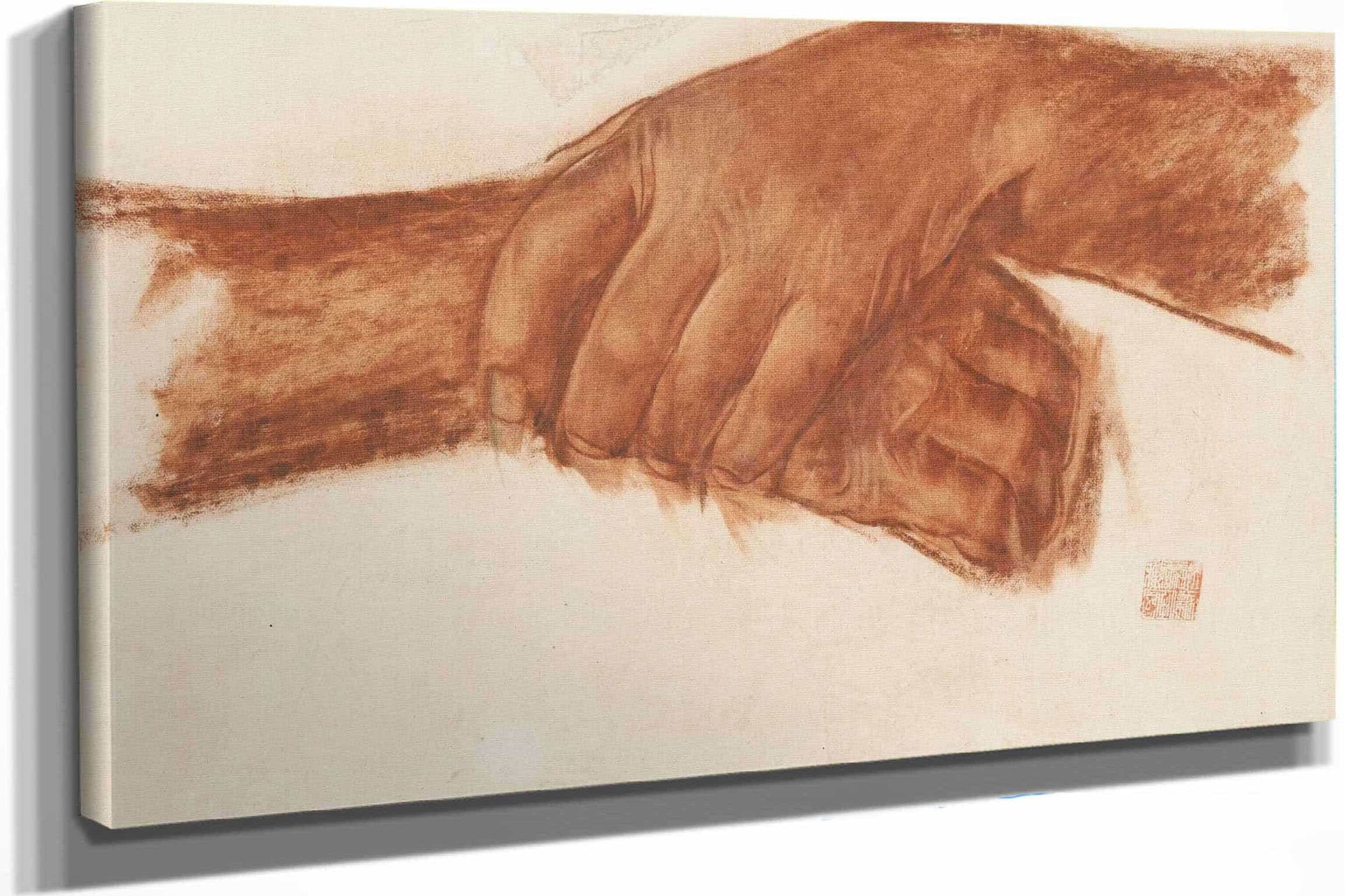 Study Of Hands By Alexander Evgenievich Yakovlev