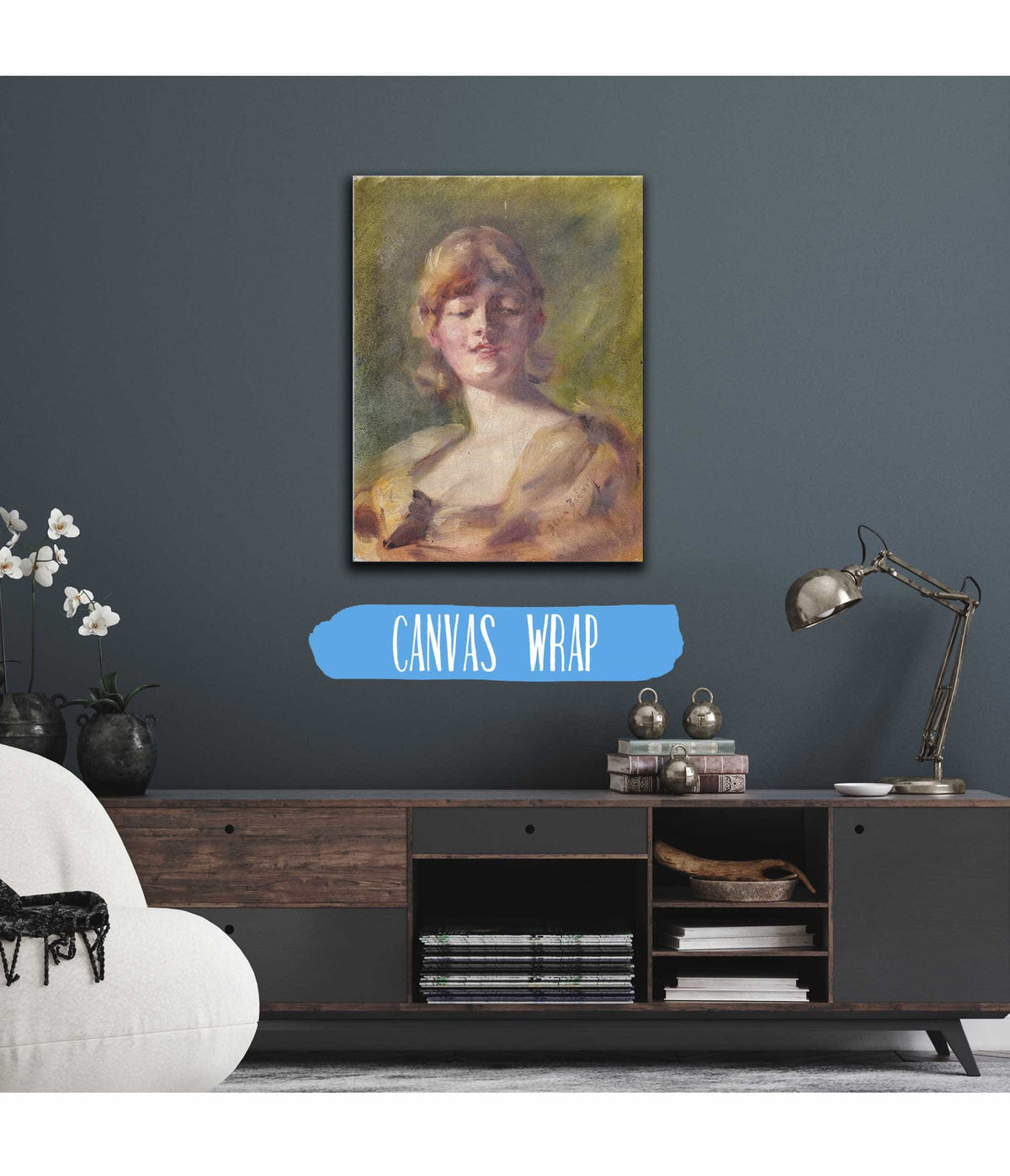 Study Of Head by Alice Pike Barney