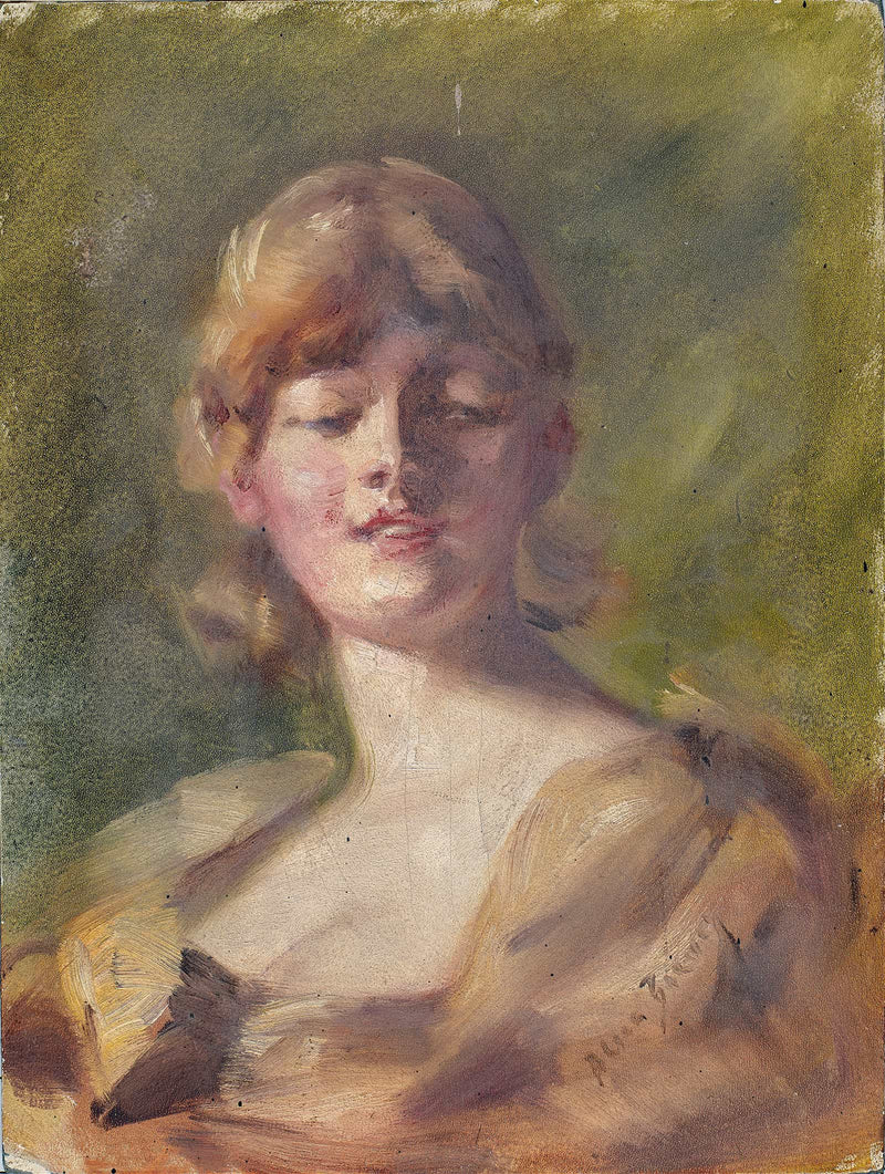 Study Of Head by Alice Pike Barney