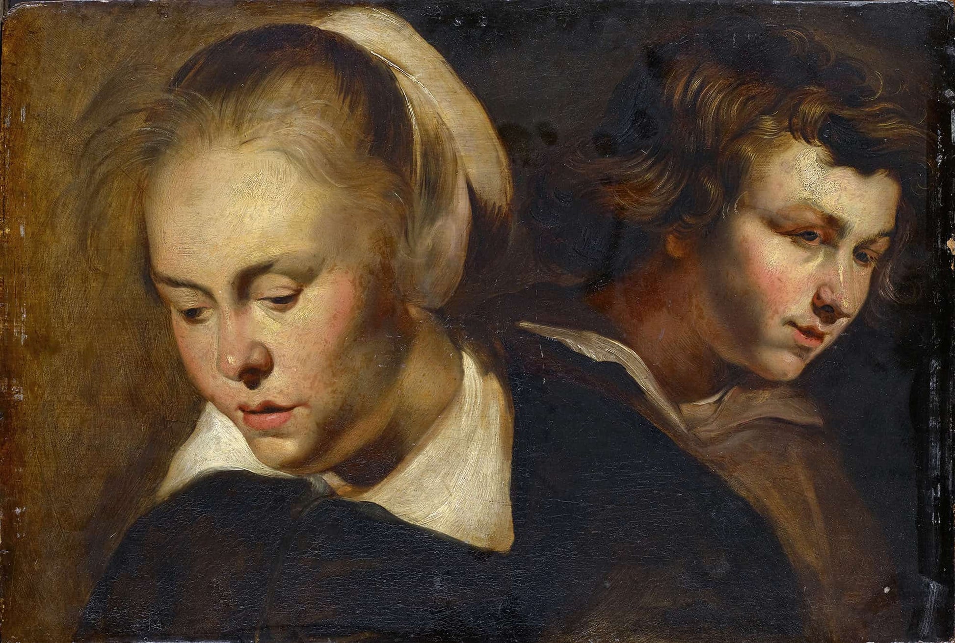 Study Of Heads by Jacob Jordaens