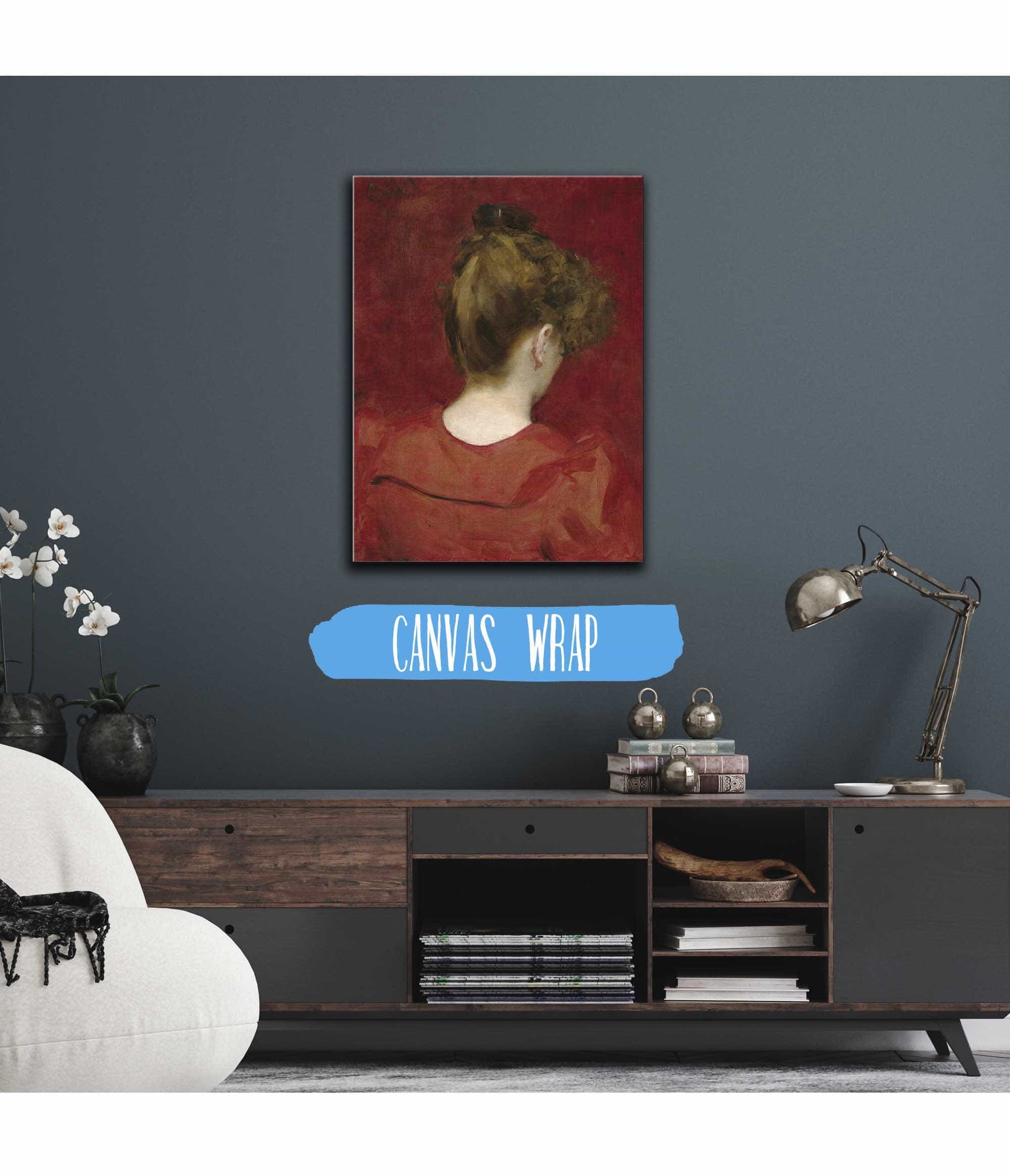 Study Of Lilia by Carolus Duran