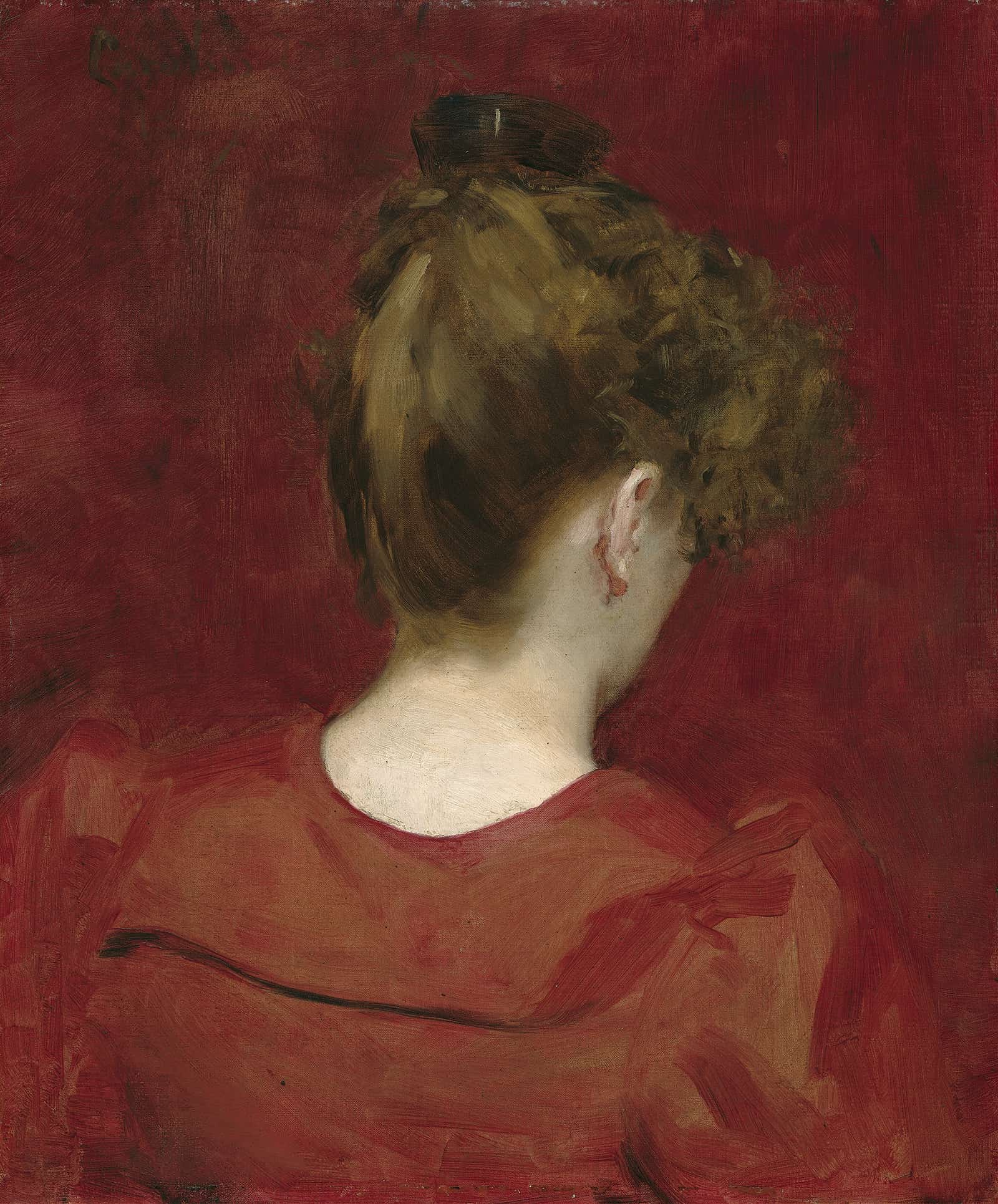Study Of Lilia by Carolus Duran