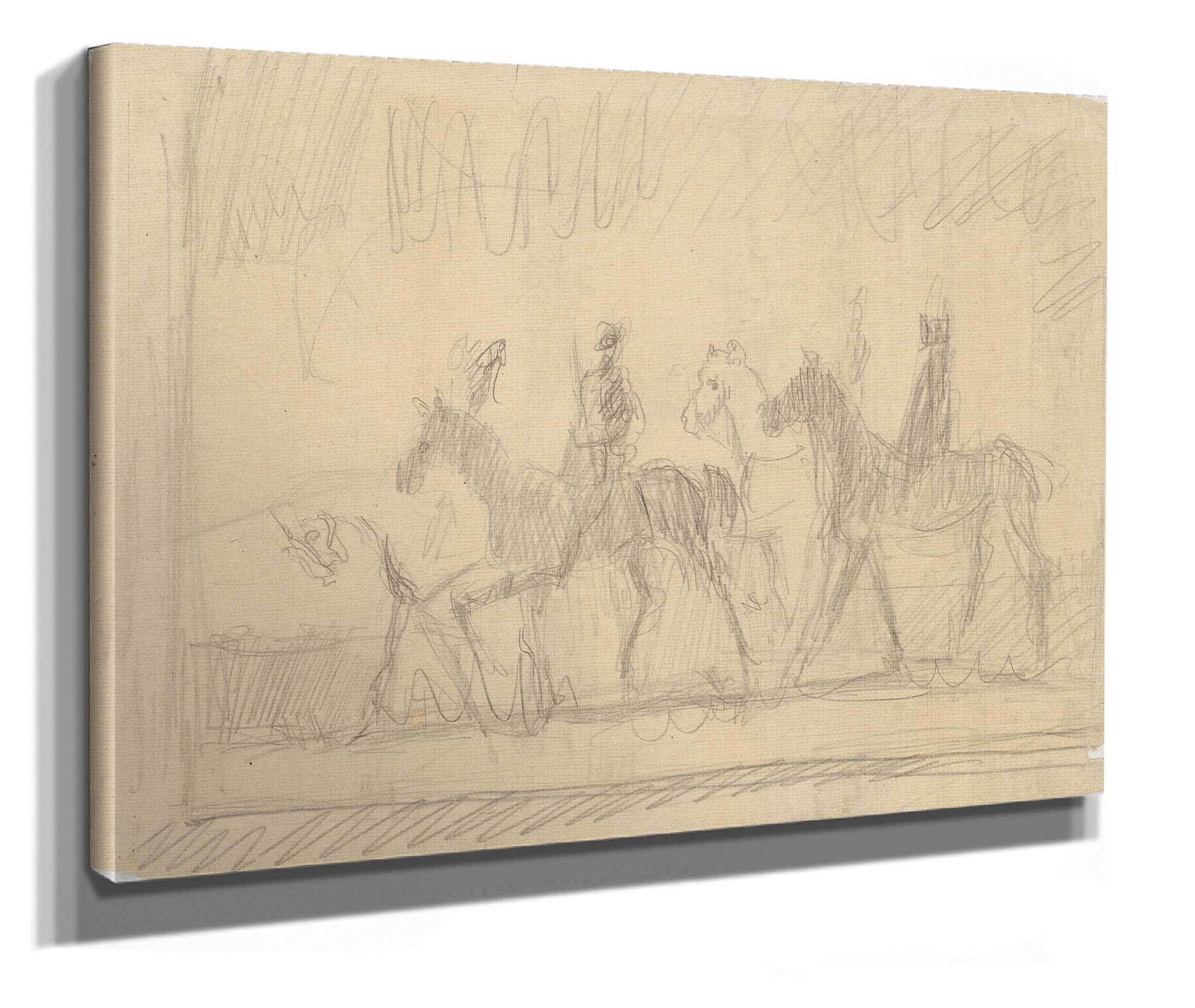 Study Of Riders  by Cyprian Majernik