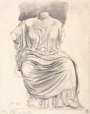 Study Of Sculpture From The Elgin Marbles by James Ward