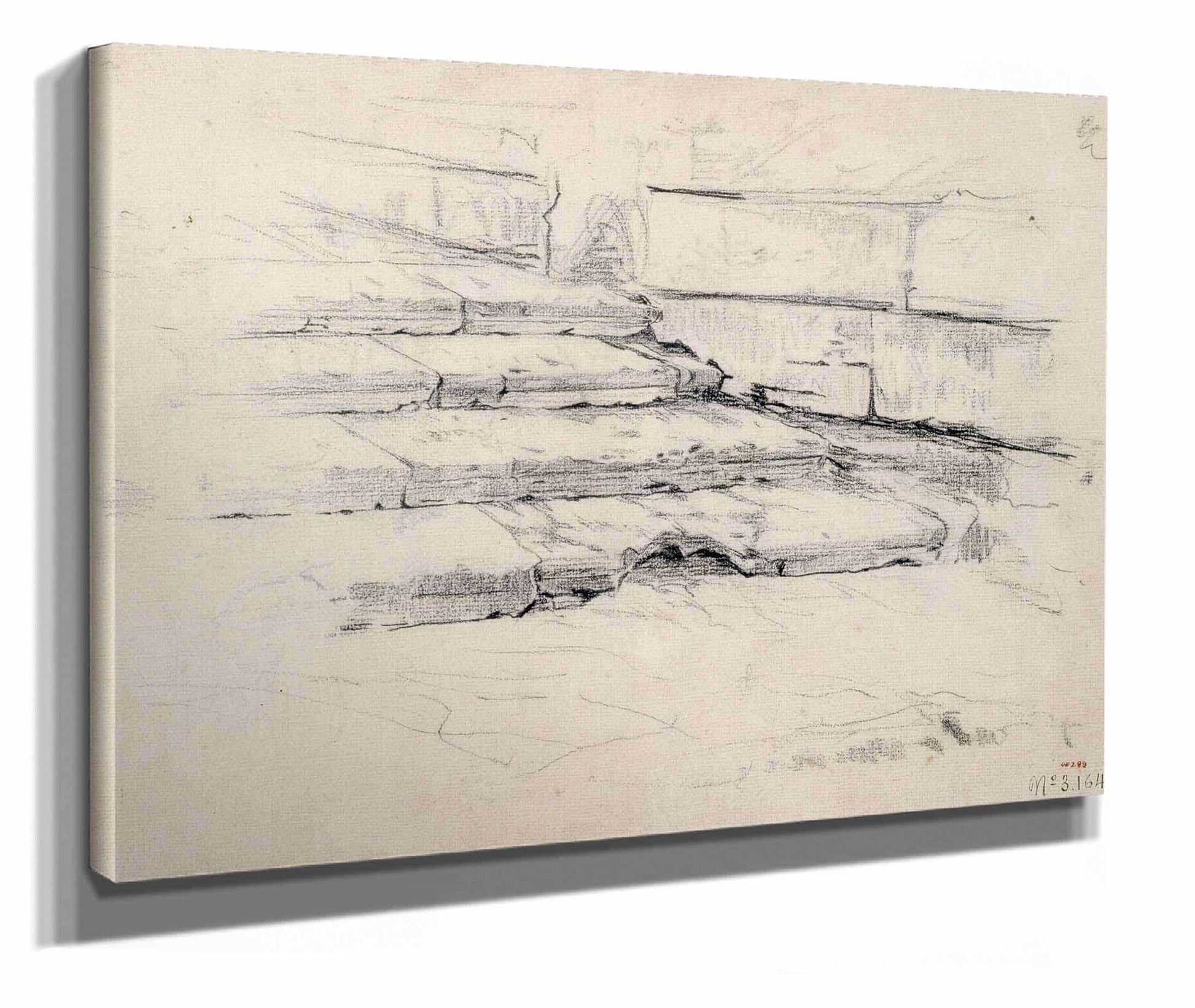 Study Of Steps by Santiago Rusinol