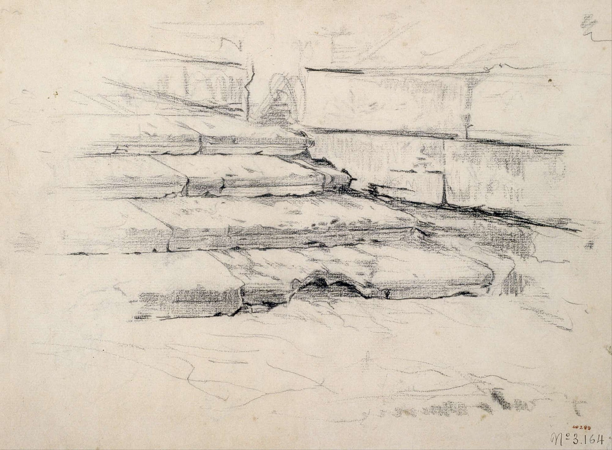 Study Of Steps by Santiago Rusinol