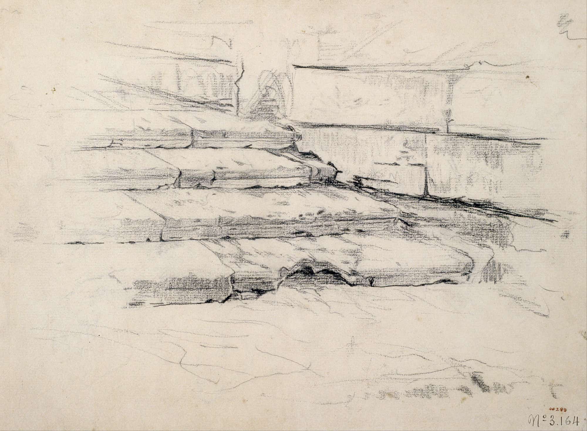 Study Of Steps by Santiago Rusinol