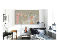 Study Of The Captive Virtues For The Castle Of The Maidens by Edwin Austin Abbey