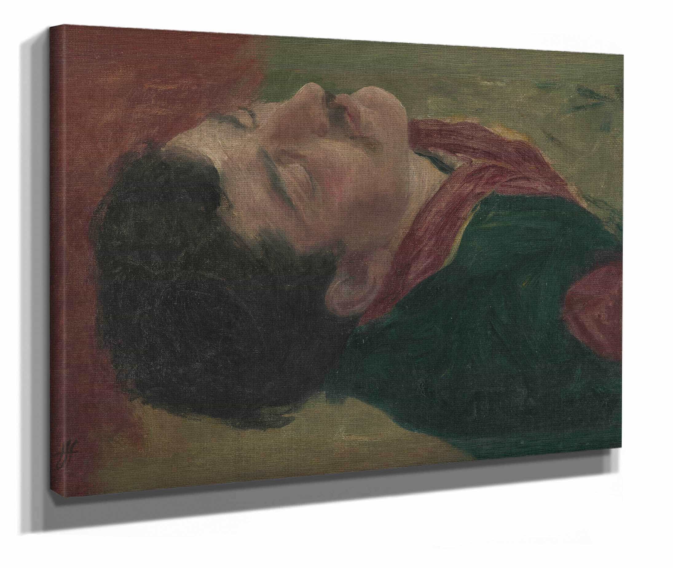 Study Of The Human Head by Jozef Hanula