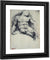 Study Reclining Male Nude By Edgar Degas