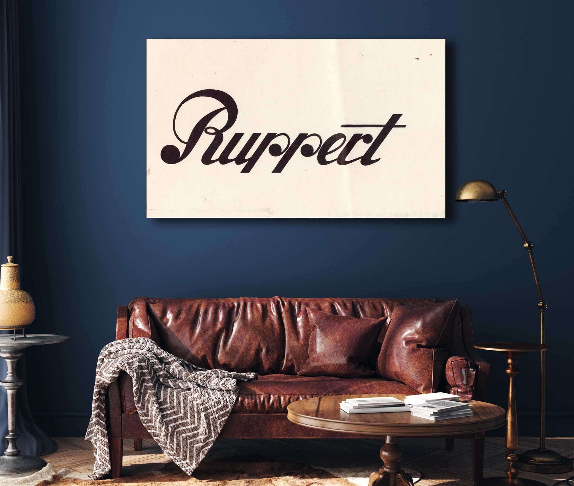Stylized Logo For Ruppert Beer  by Winold Reiss