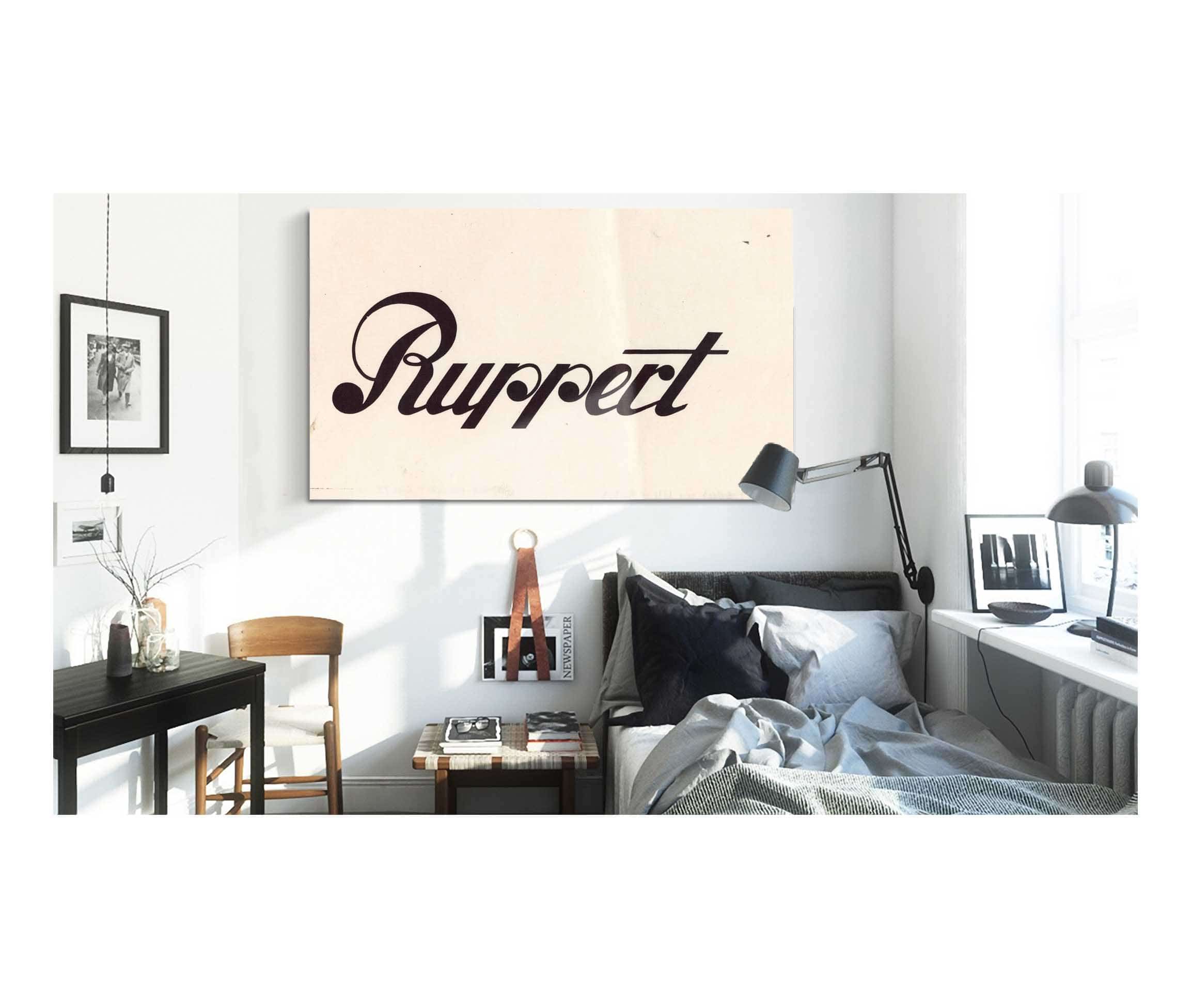 Stylized Logo For Ruppert Beer  by Winold Reiss