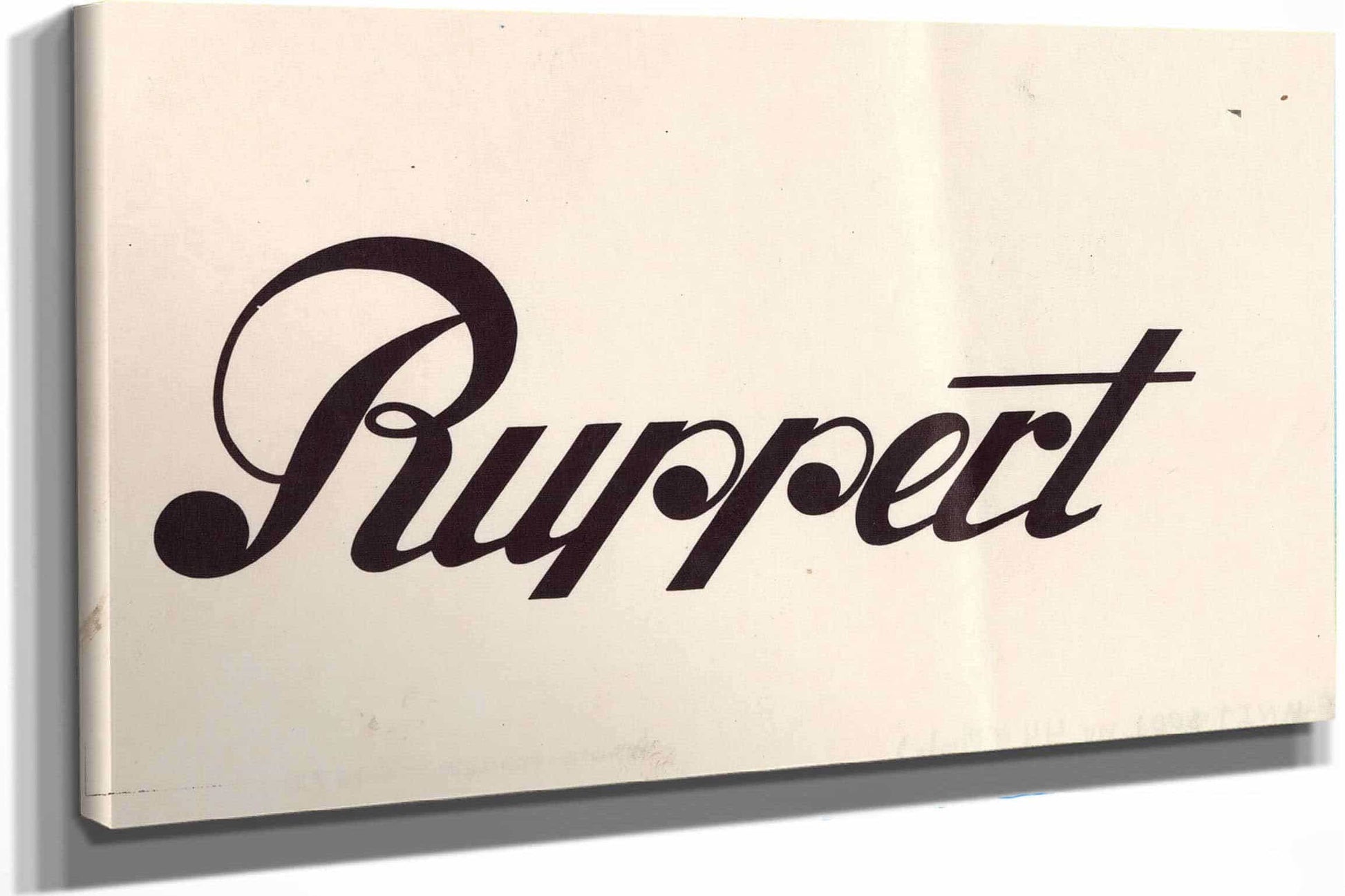 Stylized Logo For Ruppert Beer  by Winold Reiss