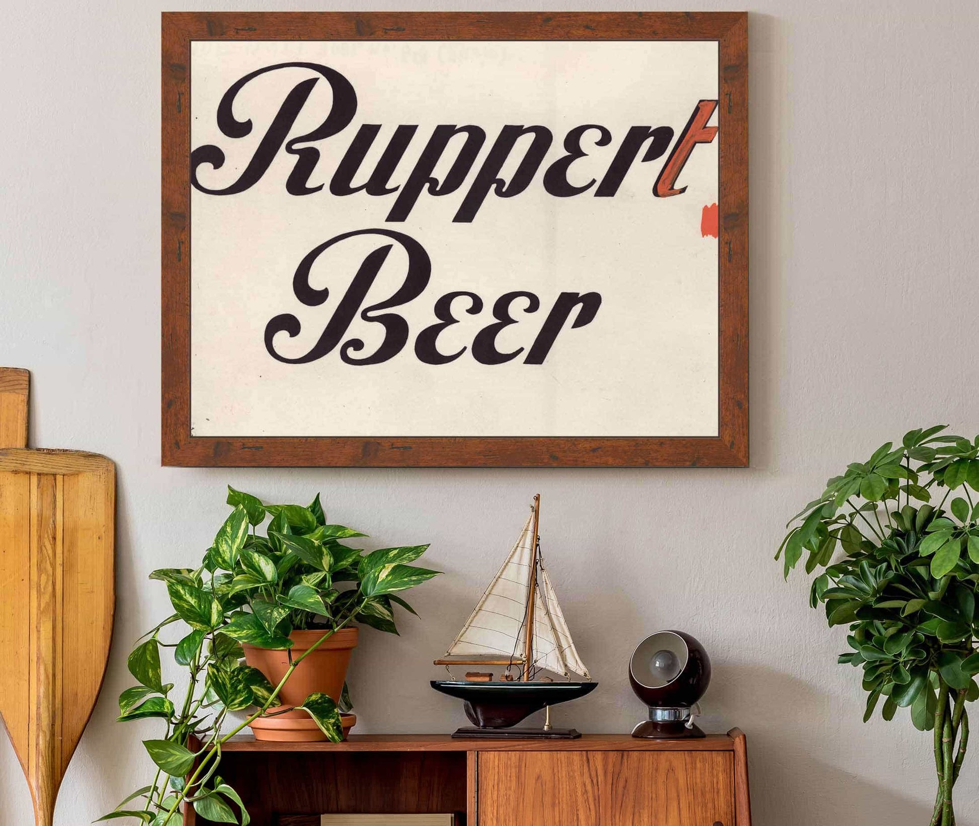 Stylized Logo For Ruppert Beer  by Winold Reiss