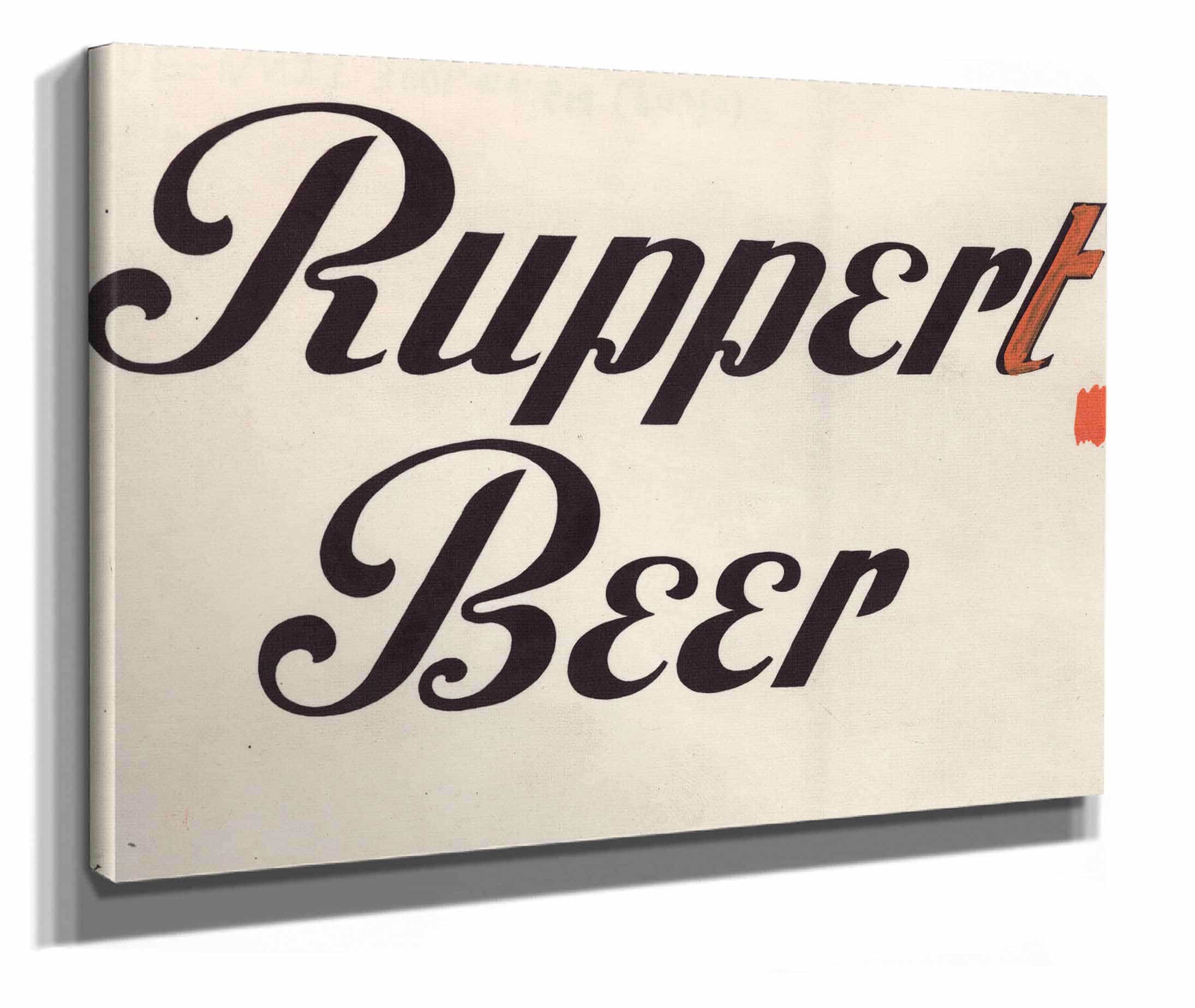 Stylized Logo For Ruppert Beer  by Winold Reiss