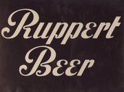 Stylized Logo For Ruppert Beer  by Winold Reiss