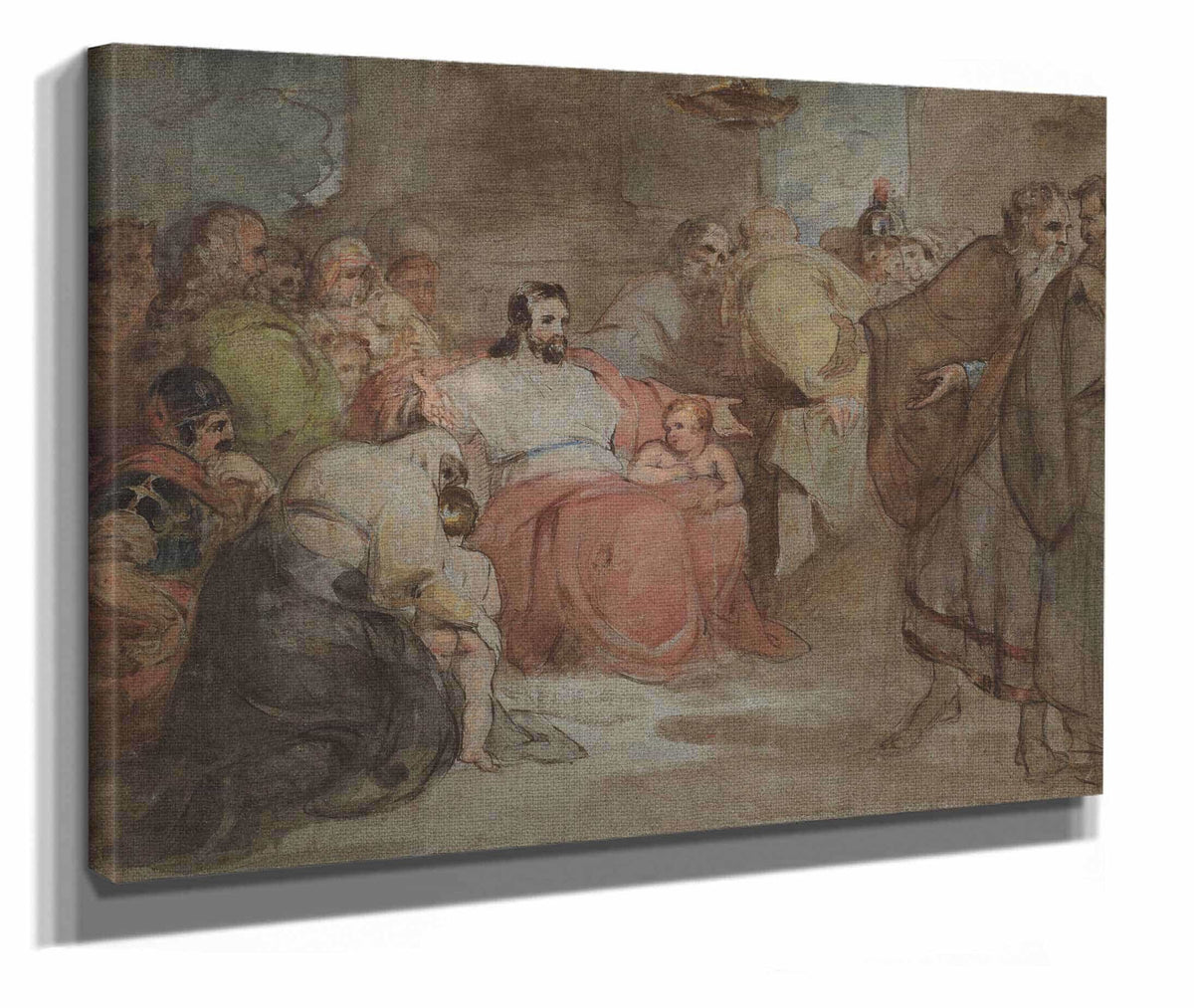 Suffer The Little Children by Thomas Sully