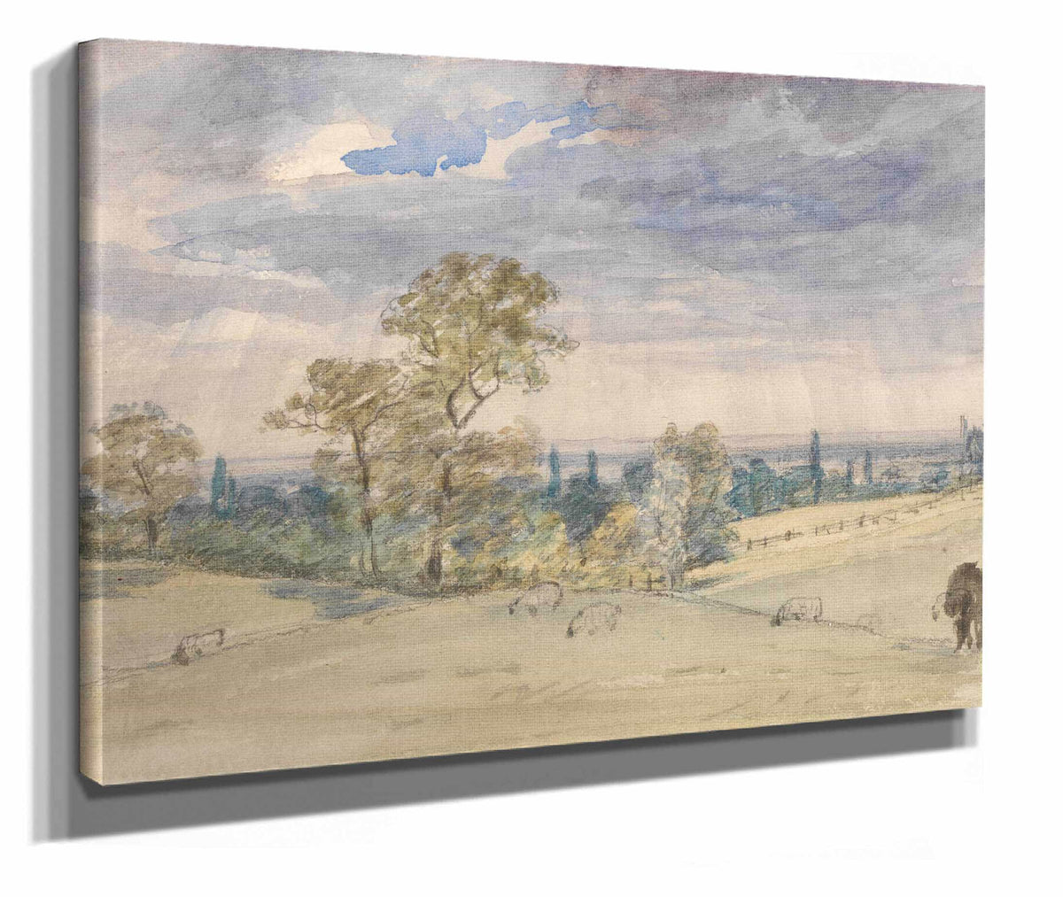 Suffolk Landscape by John Constable