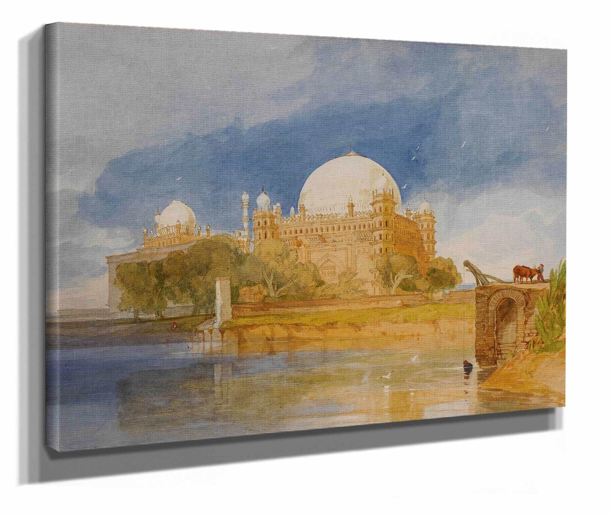 Sultan Mahamed Shahs Tomb Bejapore India by John Sell Cotman