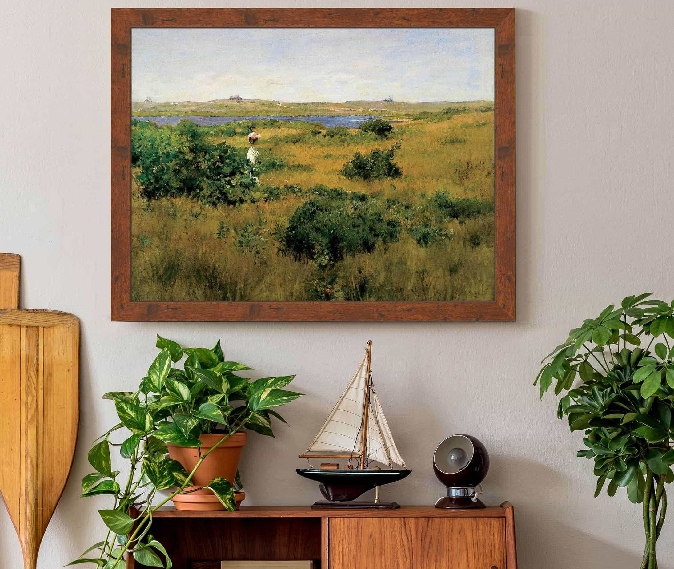 Summer At Shinnecock Hills by William Merritt Chase