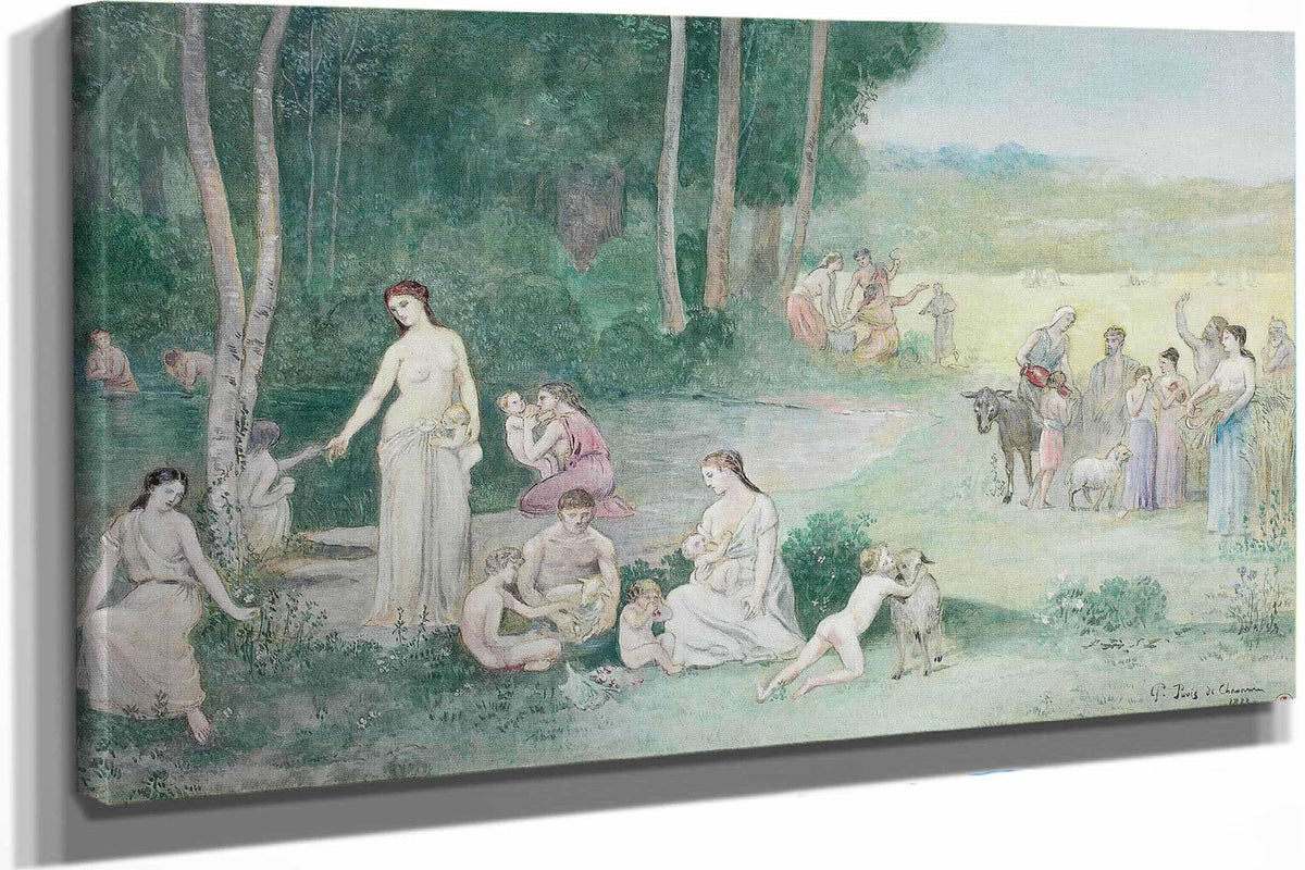 Summer by Pierre Puvis De Chavannes