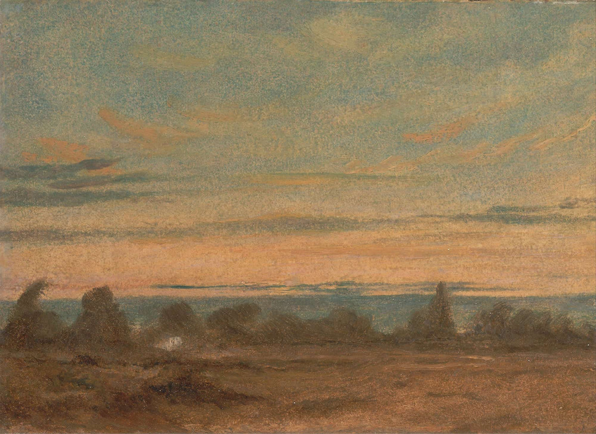 Summer Evening Landscape by John Constable