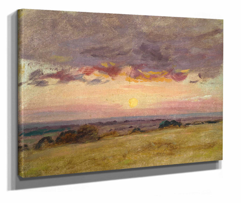 Summer Evening With Storm Clouds by John Constable