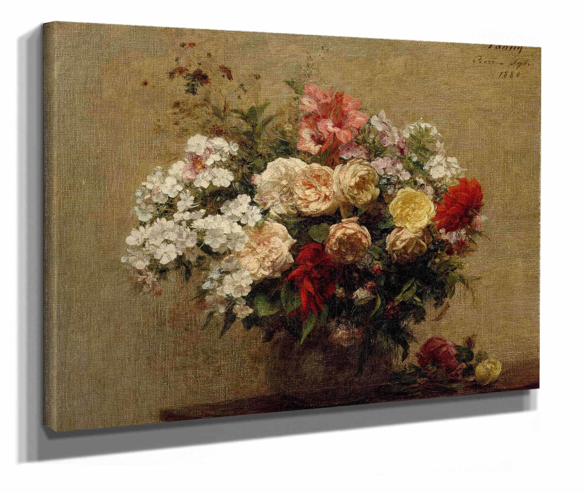 Summer Flowers by Henri Fantin Latour