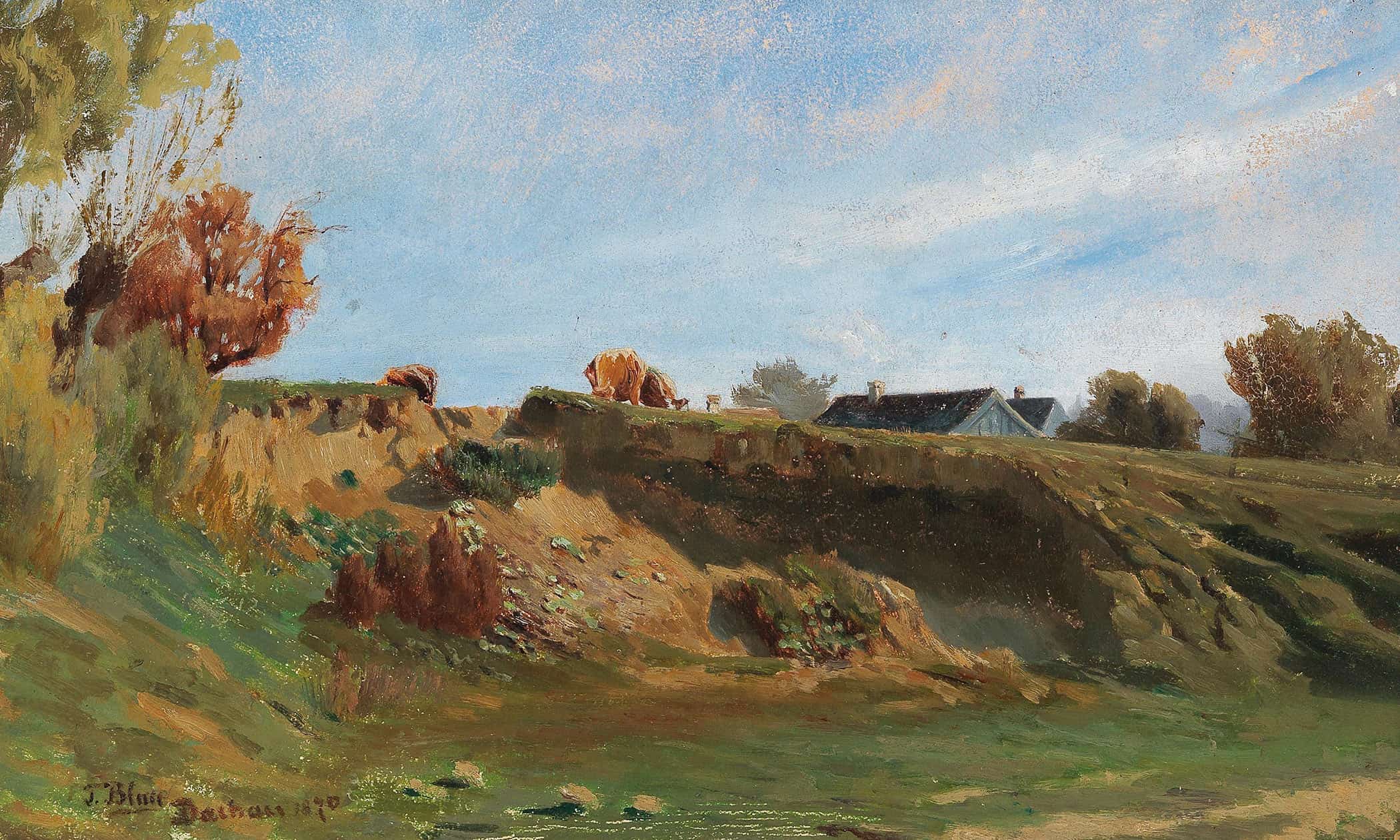 Summer Landscape In Dachau by Tina Blau