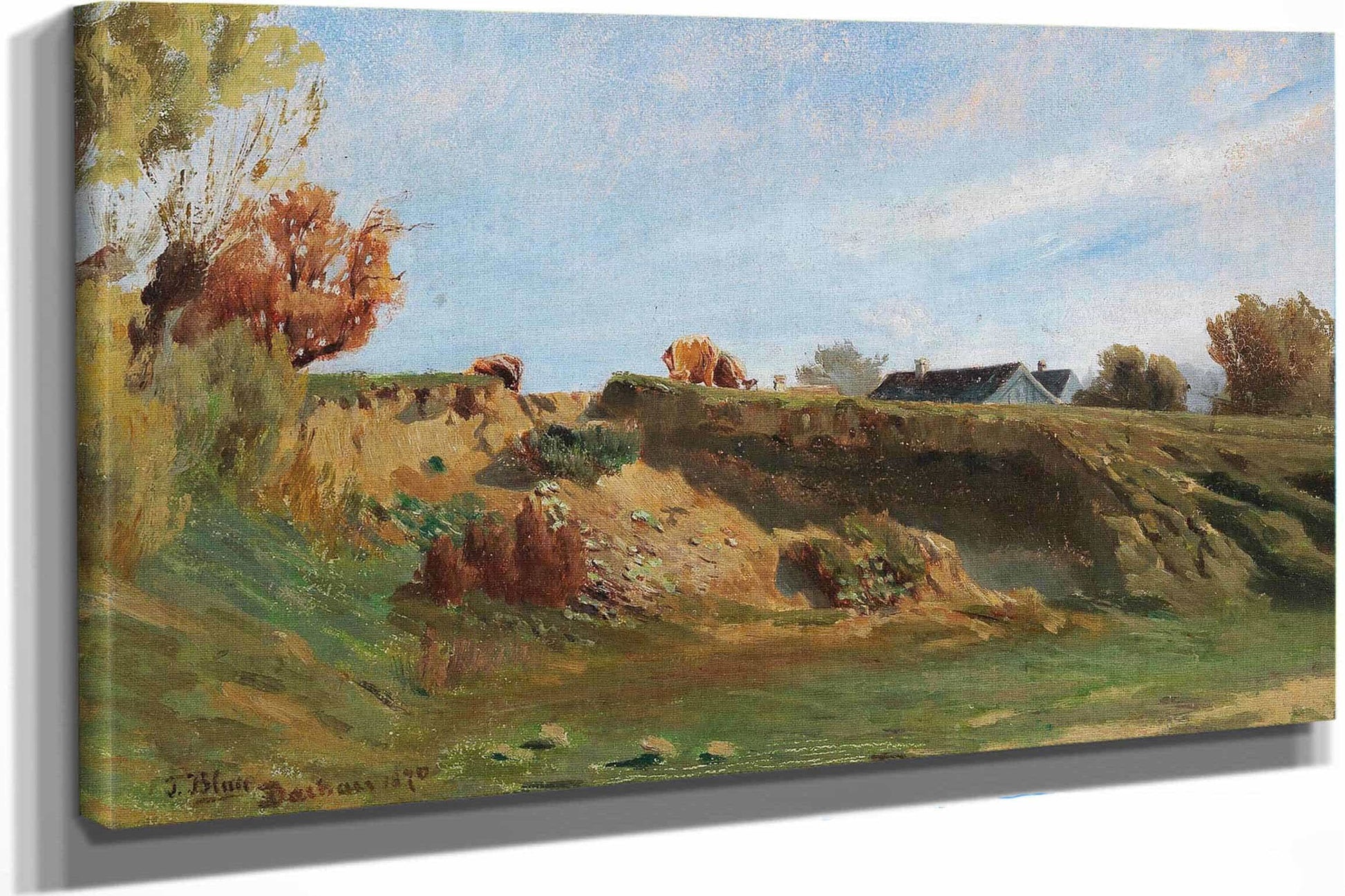 Summer Landscape In Dachau by Tina Blau