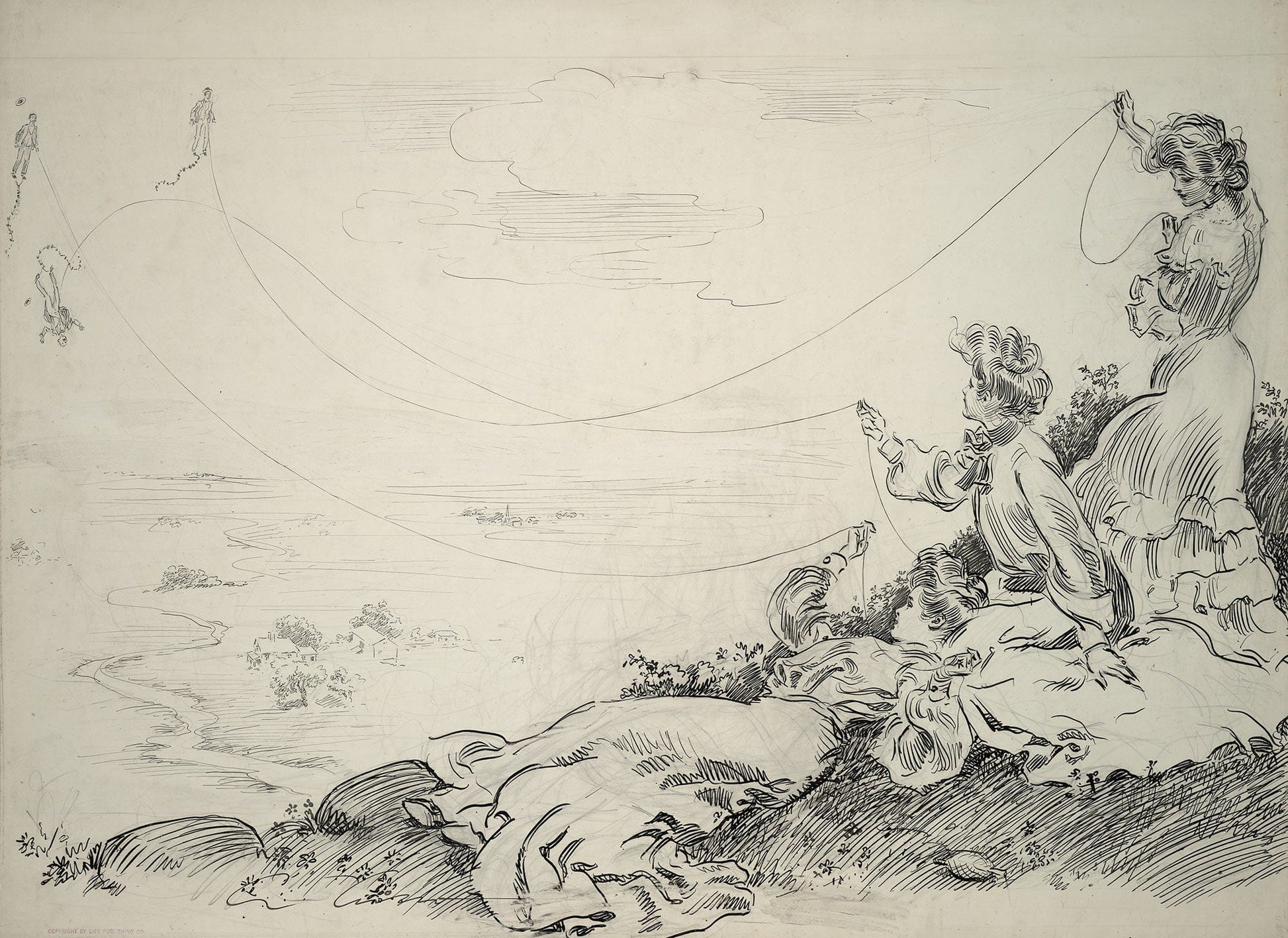 Summer Sports by Charles Dana Gibson