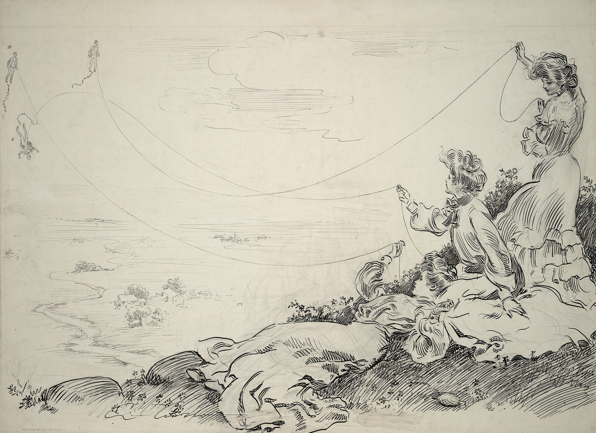 Summer Sports by Charles Dana Gibson
