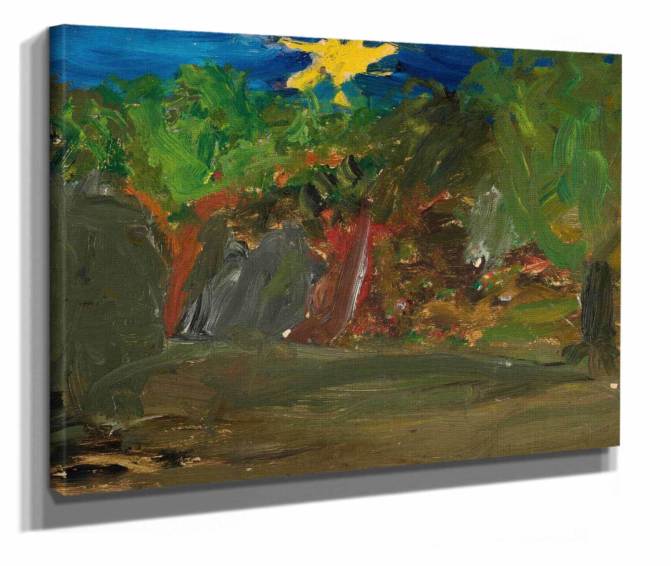 Sun Over A Garden by Tadeusz Makowski