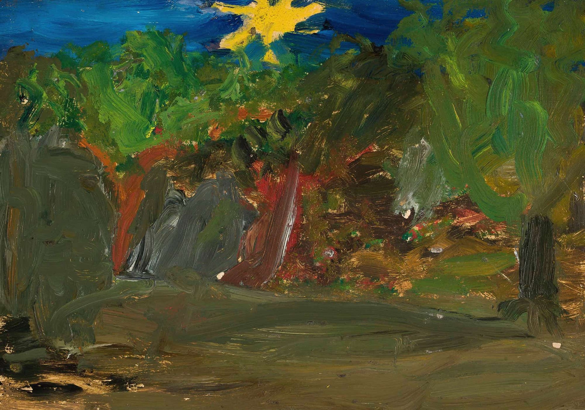 Sun Over A Garden by Tadeusz Makowski
